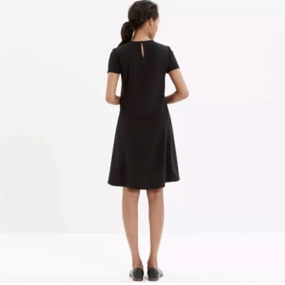 MADEWELL | Womens Tribune Dress Sz 0 Black B1226 - Picture 2 of 4